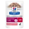 Hill's Hill’s Prescription Diet I/D – Kattenvoer Met Zalm – Maaltijdzakjes 12x85g -Dierenwinkel 052742040257 606406