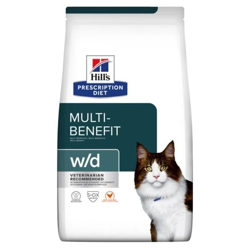 Hill's Prescription Diet W/d Multi-benefit Kattenvoer Met Kip 3kg -Dierenwinkel 052742042251 605849