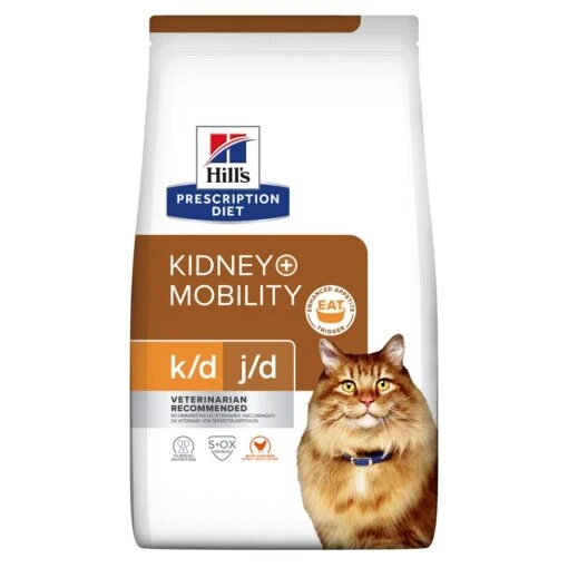 Hill's Prescription Diet K/d + Mobility Kattenvoer Met Kip 3kg -Dierenwinkel 052742044767 606142