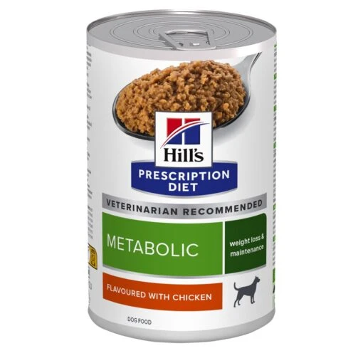 Hill's Hill’s Prescription Diet Metabolic – Hondenvoer Met Kip – 12x370g -Dierenwinkel 052742053059 607219