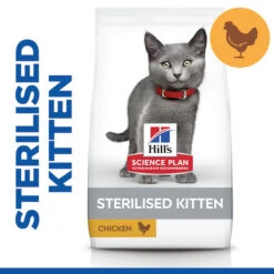 Hill's Science Plan Kitten Sterilised Kip 7kg -Dierenwinkel 052742053646 1 NL