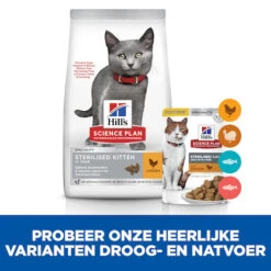 Hill's Science Plan Kitten Sterilised Kip 7kg -Dierenwinkel 052742053646 4 NL