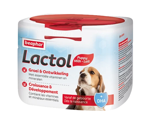 Beaphar Lactol Puppy Milk 250g -Dierenwinkel 098c5a8882ec36c909612488d88e270d501456bb0ac578fcc1de16e0ca5659d9