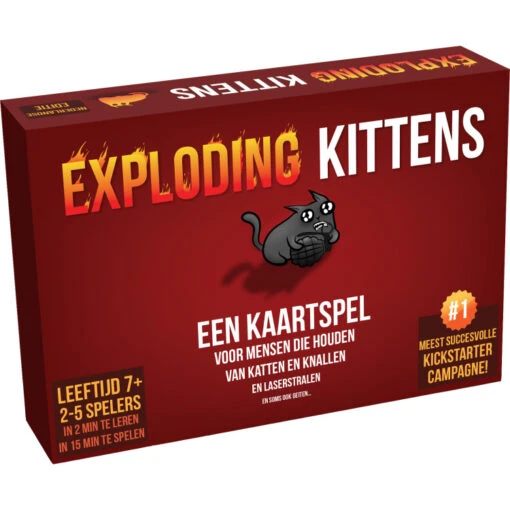 ASMODEE Exploding Kittens Exploding Kittens NL Kaartspel -Dierenwinkel 1934442