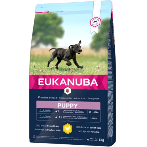 Eukanuba Puppy Large Breed - Hondenvoer Met Kip - 15kg -Dierenwinkel 1943bc6b1d539eedc2c3a3de2f5be866b8fd848f0f3a278eaa1327f95b1d34bc