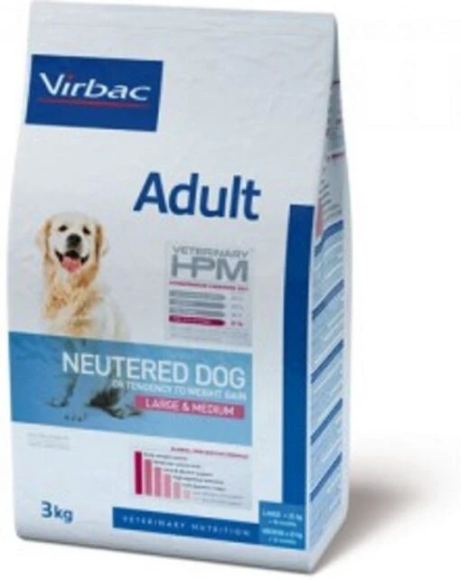 Virbac Veterinary Hpm Adult Neutered Large & Medium - Hondenvoer - 7kg -Dierenwinkel 24d31a6f01ea962ce0b747ce7d00c23154745573b995e87635692a199f7c39e0