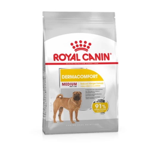 Royal Canin Medium Dermacomfort Hondenvoer 3 Kg -Dierenwinkel 3182550773829 1