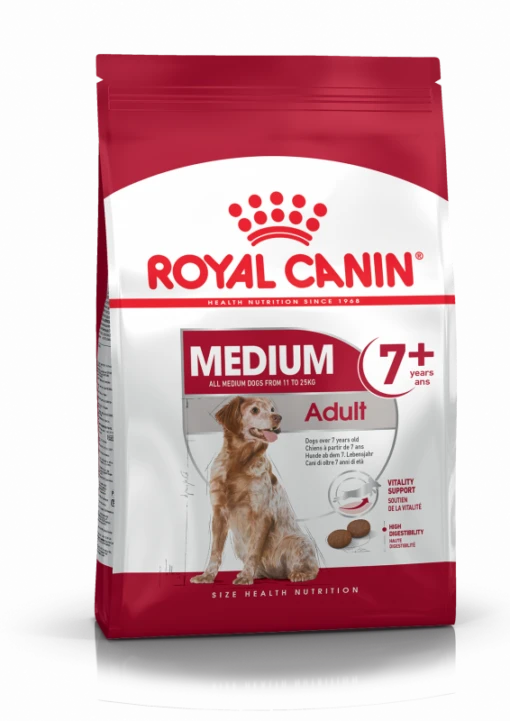 Royal Canin Medium Adult 7+ - Hondenvoer - 10kg -Dierenwinkel 37ad06e131083a29f8693369cfdc9e0a29971bbb700eb3dffd89e842ade7692f