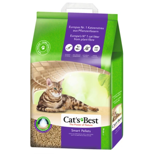 Cats Best Cat&apos, S Best Nature Gold/Smart Pellets 20 Liter(10 Kg ) -Dierenwinkel 4002973217429 1