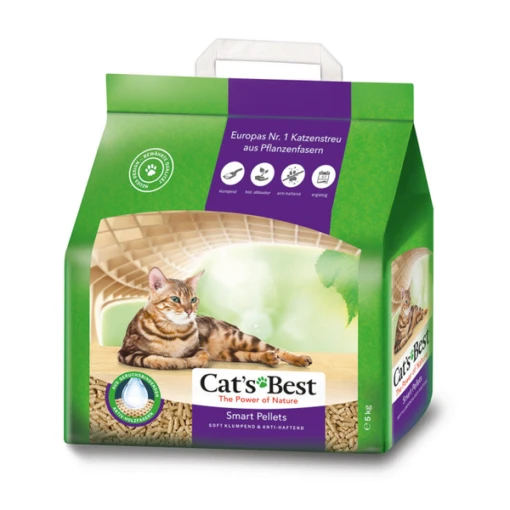 Cats Best Cat&apos, S Best Nature Gold/Smart Pellets 10 Liter(5 Kg ) -Dierenwinkel 4002973267172 1