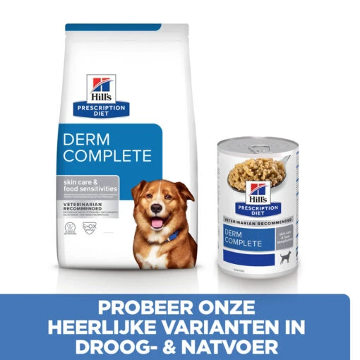 Hill's Prescription Diet Derm Complete Environmental/food Sensitivities Hondenvoer Met Rijst & Ei 4kg -Dierenwinkel 52742038704 5 NL