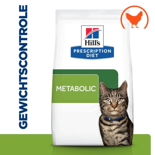 Hill's Prescription Diet Metabolic Weight Management Kattenvoer Met Kip 12kg -Dierenwinkel 52742047249 1 NL