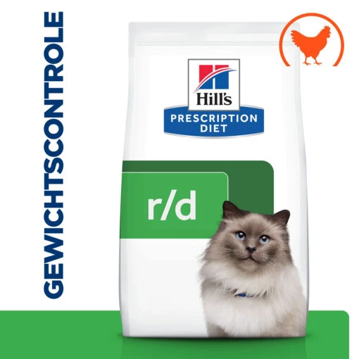 Hill's Prescription Diet R/d Weight Reduction Kattenvoer Met Kip 3kg -Dierenwinkel 52742048185 1 NL