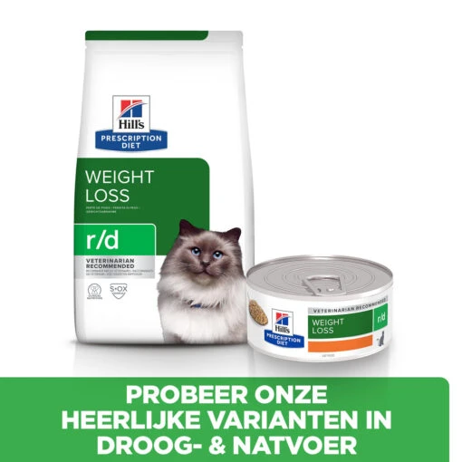 Hill's Prescription Diet R/d Weight Reduction Kattenvoer Met Kip 3kg -Dierenwinkel 52742048185 5 NL