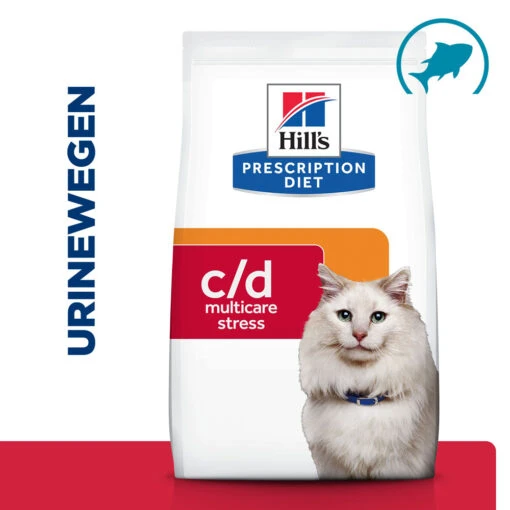 Hill's Prescription Diet C/d Multicare Stress Urinary Care Kattenvoer Met Zeevis 3kg -Dierenwinkel 52742050348 1 NL