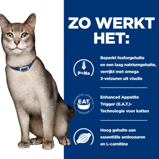 Hill's Hill’s Prescription Diet K/D – Kattenvoer Met Zalm – Maaltijdzakjes 12x85g -Dierenwinkel 52742188416 2 NL