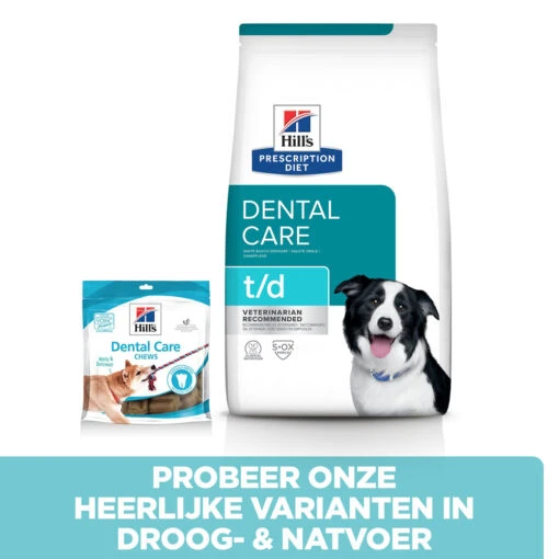 Hill's Prescription Diet T/d Dental Care Hondenvoer Met Kip 4kg -Dierenwinkel 52742402703 5 NL