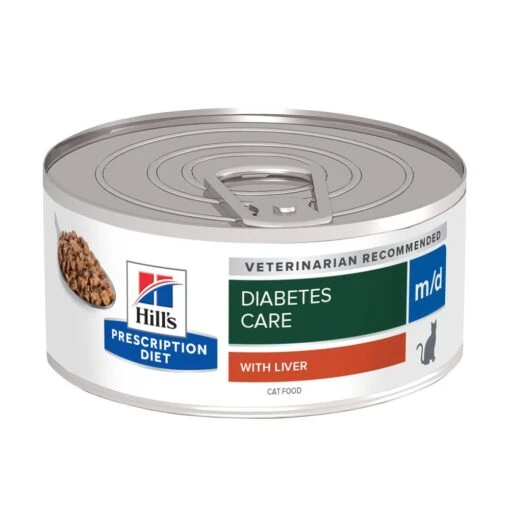 Hill's Hill’s Prescription Diet M/D Minced – Kattenvoer – 24x156g -Dierenwinkel 52742428109 0 NL