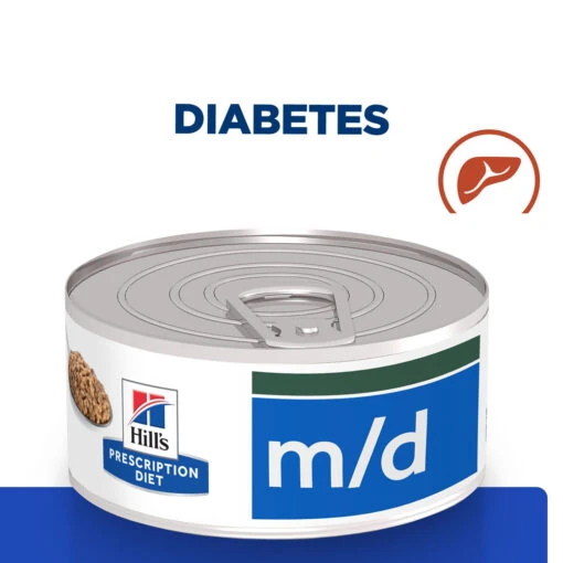 Hill's Hill’s Prescription Diet M/D Minced – Kattenvoer – 24x156g -Dierenwinkel 52742428109 1 NL