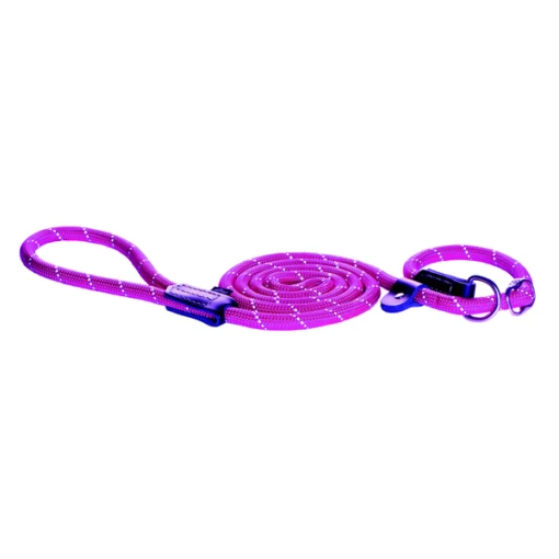 Rogz Rope Line Moxon Lead - Roze - Small - 180cm / 9mm -Dierenwinkel 649510023996 1