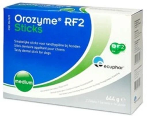 Orozyme Rf2 Sticks Medium Hond 2X14St -Dierenwinkel 6638f18a12922a0cc8f9164e61733b96ab49c1cfacc69e45881b445039d53844