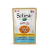 Schesir Maaltijdzakjes Cat Soup 85 G Kattenvoer Tonijn&Inktvis -Dierenwinkel 8005852146731 1