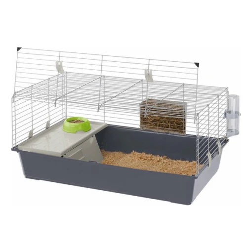 Ferplast Konijnenkooi Rabbit 100 Dierenverblijf 95x57x46 Cm Assorti -Dierenwinkel 8010690070735 1