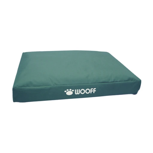 Wooff Matras Korrelkussen Teal - Hondenmatras - 110x70x15 Cm All Weather -Dierenwinkel 8717237149977 1