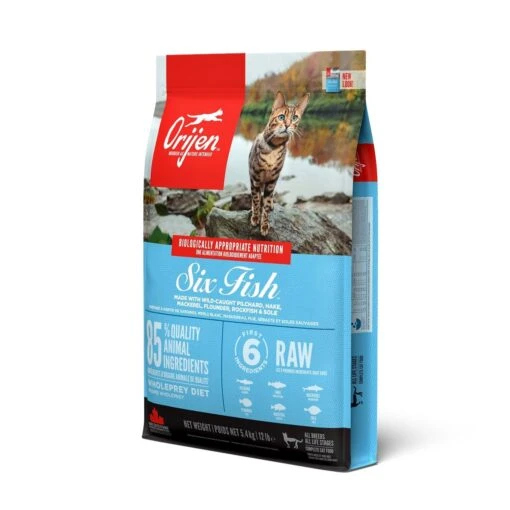 Orijen Whole Prey 6 Fish Kat 5,4kg -Dierenwinkel