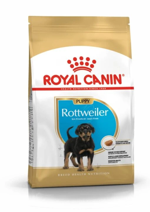 Royal Canin Rottweiler Puppy Hondenvoer 12kg -Dierenwinkel Royal Canin Breed Health Nutrition Rottweiler Puppy