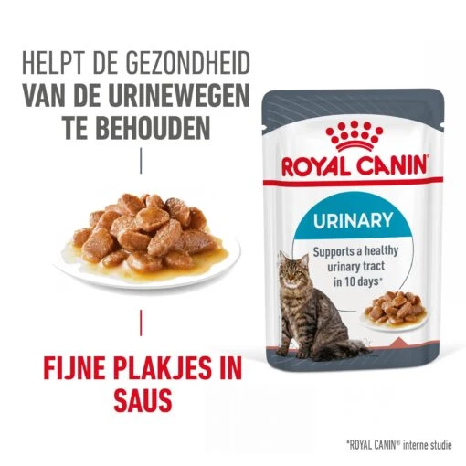 Royal Canin Urinary Care Natvoer In Gravy Kattenvoer 12x85g -Dierenwinkel Royal Canin Urinary Care Gravy Kat NL 01 1