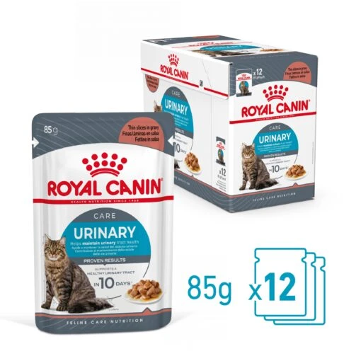 Royal Canin Urinary Care Natvoer In Gravy Kattenvoer 48x85g -Dierenwinkel Royal Canin Urinary Care Gravy Kat NL 04