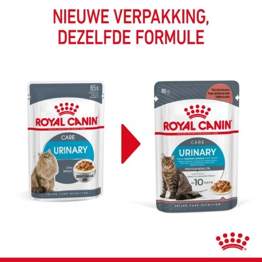 Royal Canin Urinary Care Natvoer In Gravy Kattenvoer 12x85g -Dierenwinkel Royal Canin Urinary Care Gravy Kat NL 05 1