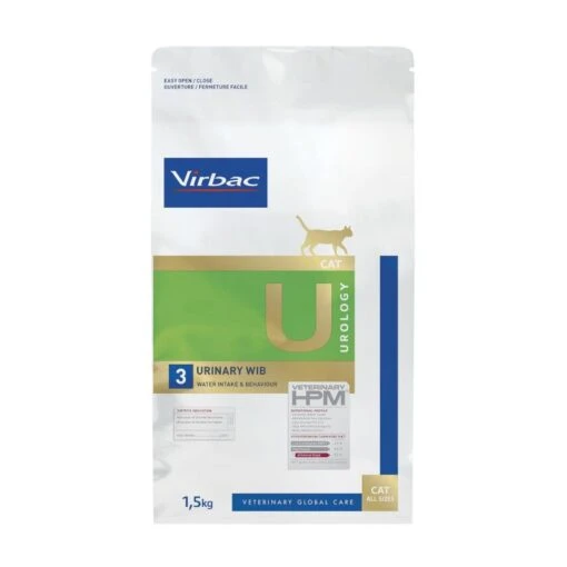 Virbac HPM Urology Urinary Wib U3 - Kattenvoer - 1,5kg -Dierenwinkel VET HPM Cat Urology 3 WIS 1 5Kg