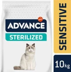 Affinity Advance Sensitive Kattenvoer + Gratis Kattenbed! Sterilized Sensitive Salmon(10kg ) -Dierenwinkel affinity advance sterilized salmon sensitive kat 10 kg 27691