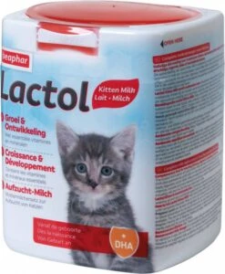 Beaphar Lactol Kitty Milk Melkvervanging 500 G -Dierenwinkel beaphar 500g lactol kittenmelk kattensnacks 118550