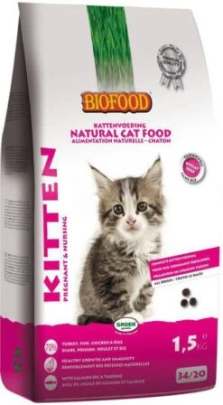 Biofood Ncf Kitten Pregnant&Nursing Kattenvoer Kalkoen Vis Kip 1.5 Kg -Dierenwinkel biofood kittenvoer 1 5 kg 25868