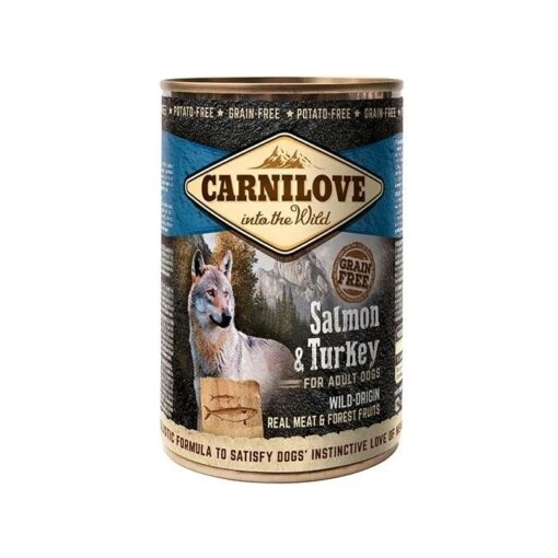 Carnilove Adult Zalm & Kalkoen Hondenvoer 6x400g -Dierenwinkel c134d150f1afb64046c528d3a108f51001a6f59a61bd343df864c761acea6631