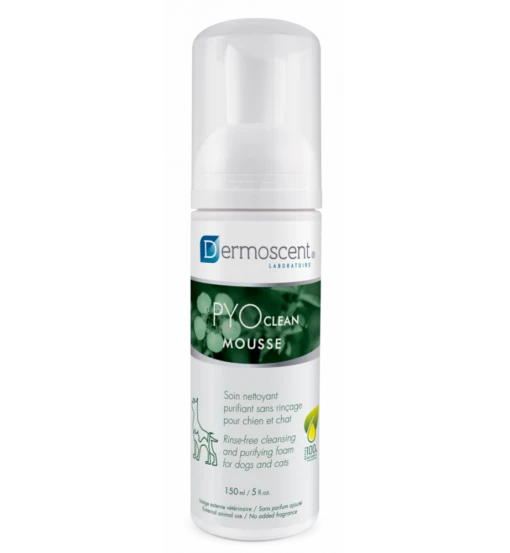 Dermoscent PYOclean Mousse - 150 Ml -Dierenwinkel dermoscent pyoclean mousse 150 ml