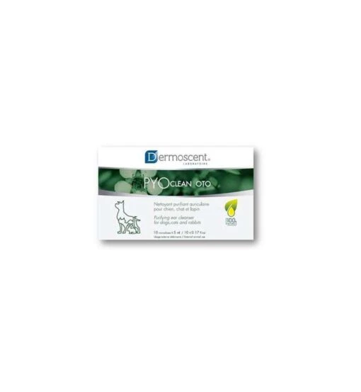 Dermoscent PYOclean Oto - 10 X 5 Ml -Dierenwinkel dermoscent pyoclean oto 10 x 5 ml