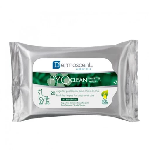 Dermoscent PYOclean Wipes - 20 Stuks -Dierenwinkel dermoscent pyoclean wipes 20 stuks