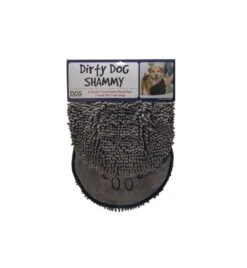 Beeztees Dirty Dog Handdoek Shammy Grijs -Dierenwinkel dirty dog handdoek shammy grijs 2