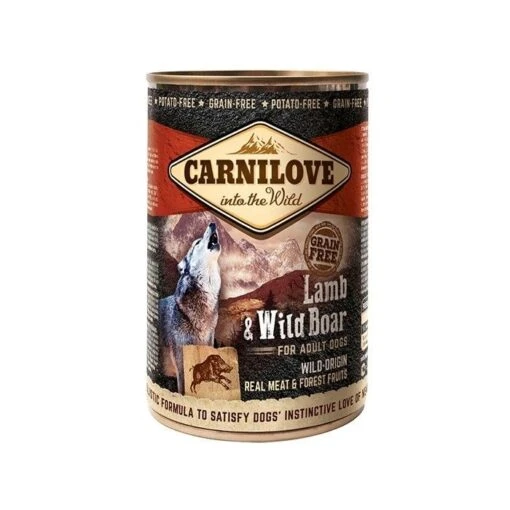 Carnilove Adult Lam & Everzwijn Hondenvoer 12x400g -Dierenwinkel e73e7bc89dac020fdb471b89a7b887eea42e61dcee26f671eb123566e052b11c