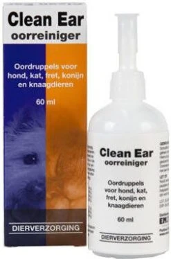 Emax Clean Ear Oorverzorgingmiddel 60 Ml -Dierenwinkel emax clean ear oorreiniger 60 ml 47869