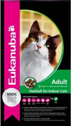 Eukanuba Hairball Control Adult Kattenvoer Voordeelpakket 3 X 2 Kg -Dierenwinkel eukanuba kattenvoer adult hairball control 10 kg 102744