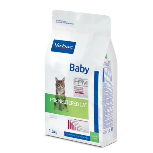 Virbac Veterinary Hpm Baby Pre Neutered - Kattenvoer - 1,5kg -Dierenwinkel eyj3ijo2mdasimgiojywmcwic2nvcguioijhchaifq 1 5 1