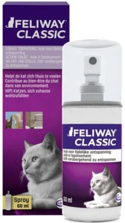 Feliway Anti Stress Spray Kat Anti Stressmiddel 20 Ml -Dierenwinkel feliway classic spray 60 ml 52001