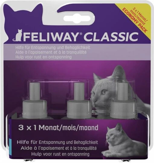 Feliway Anti Stress Navulling Kat Anti Stressmiddel 48 Ml 1 Maand -Dierenwinkel feliway navulfles 3x 48ml classic 120119