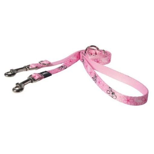 ROGZ Puppy Hondenriem Multi Purpose YoYo Roze -Dierenwinkel file 140