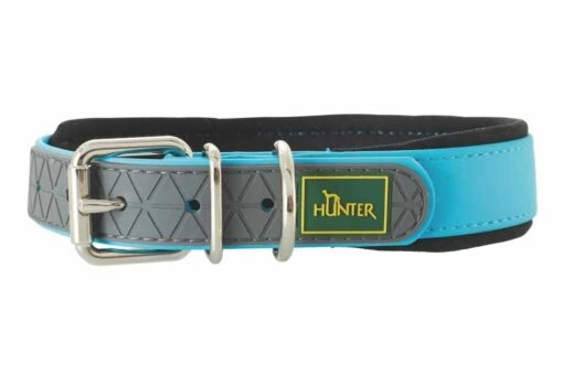 Hunter Halsband Voor Hond Convenience Comfort Neon Turquoise 22-30 Cmx20 Mm -Dierenwinkel file 17